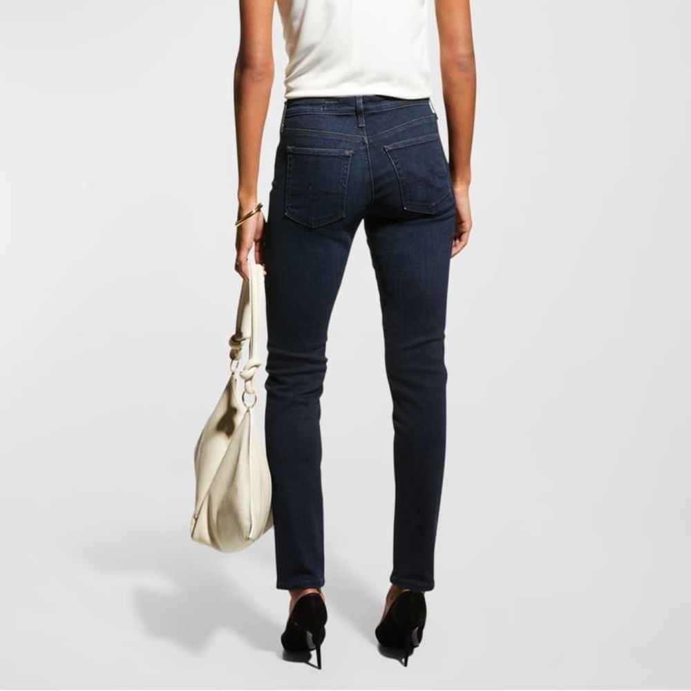 AG Adriano Goldschmied Women’s Jeans 30R The Prima Cigarette Leg Dark Blue Jeans